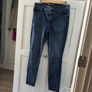 Express Blue Jean Jeggings 12R